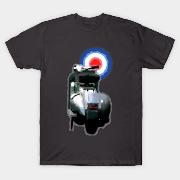 Scooter vespa T-Shirt by Akira31